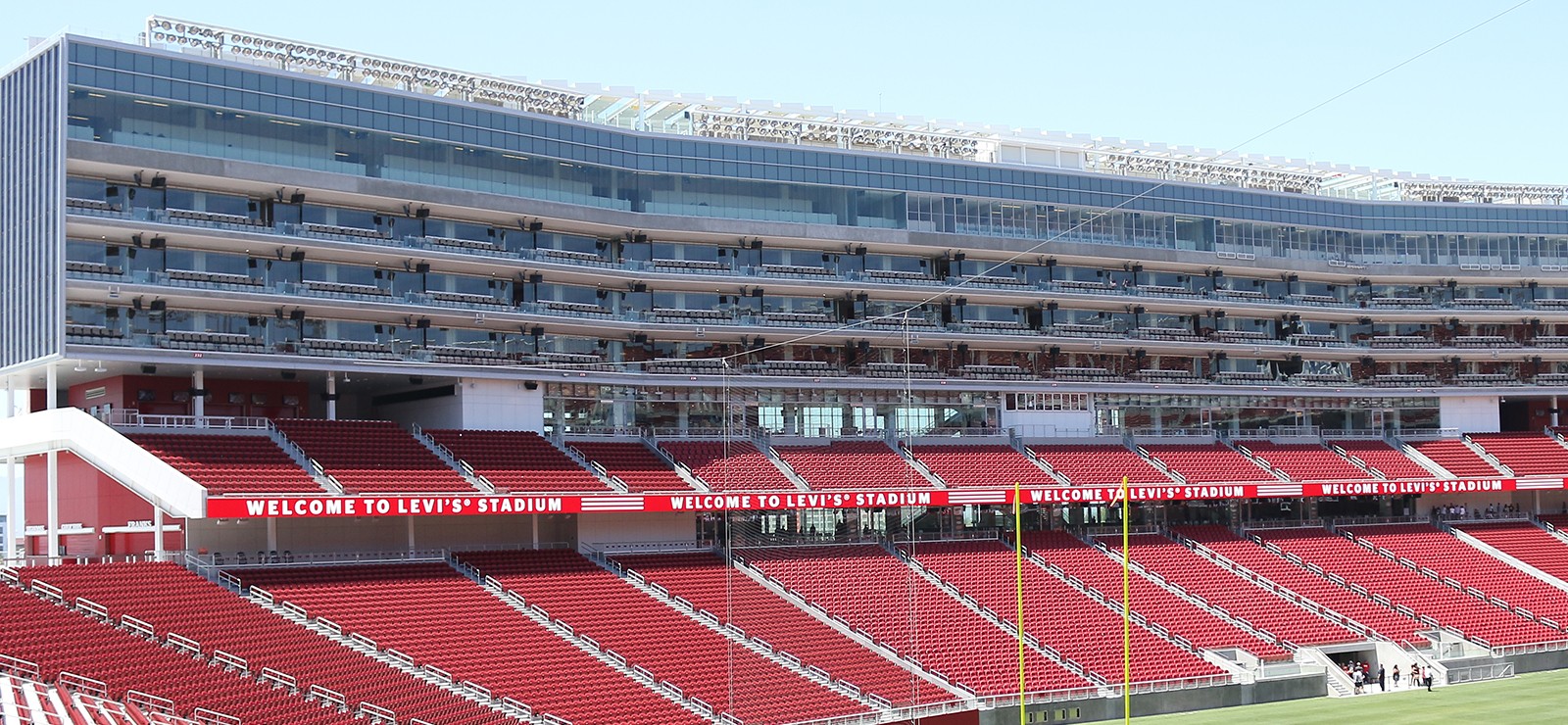 levi's® stadium configuration built for 49ers offensive, defensive