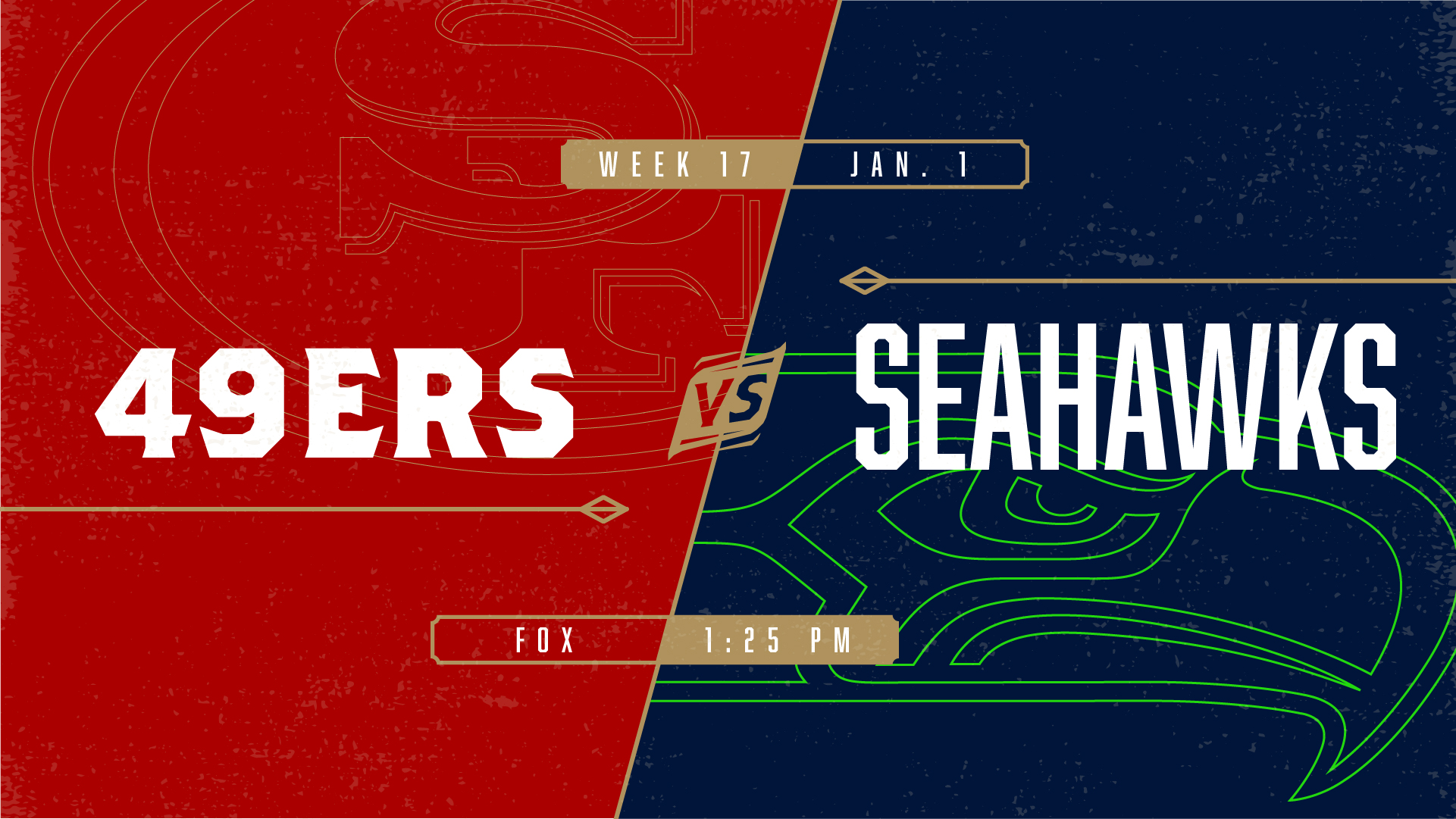 49ers vs. Seahawks Levi's® Stadium