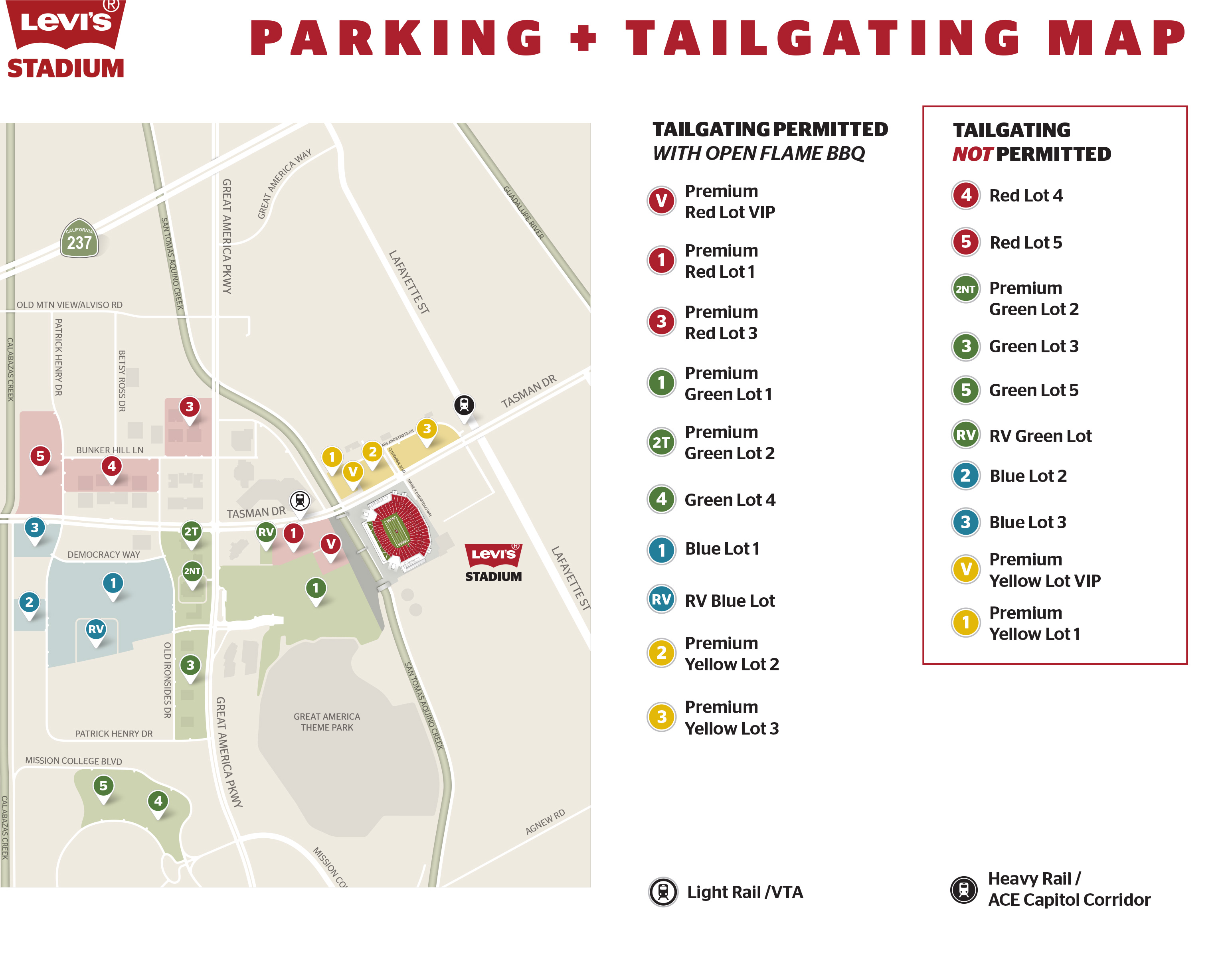 San Francisco 49ers Stadium Seating Chart