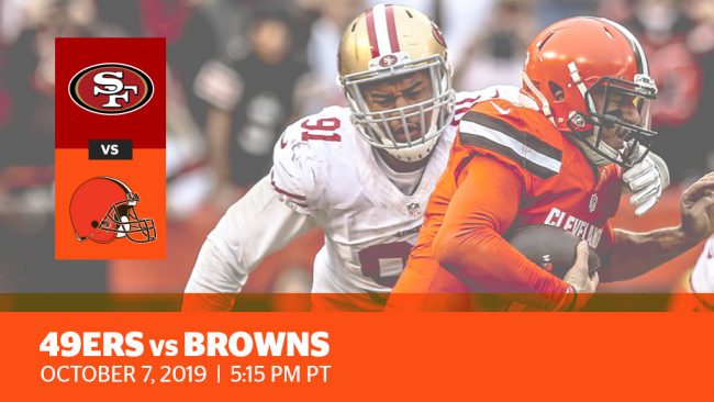Week 5: 49ers vs. Browns