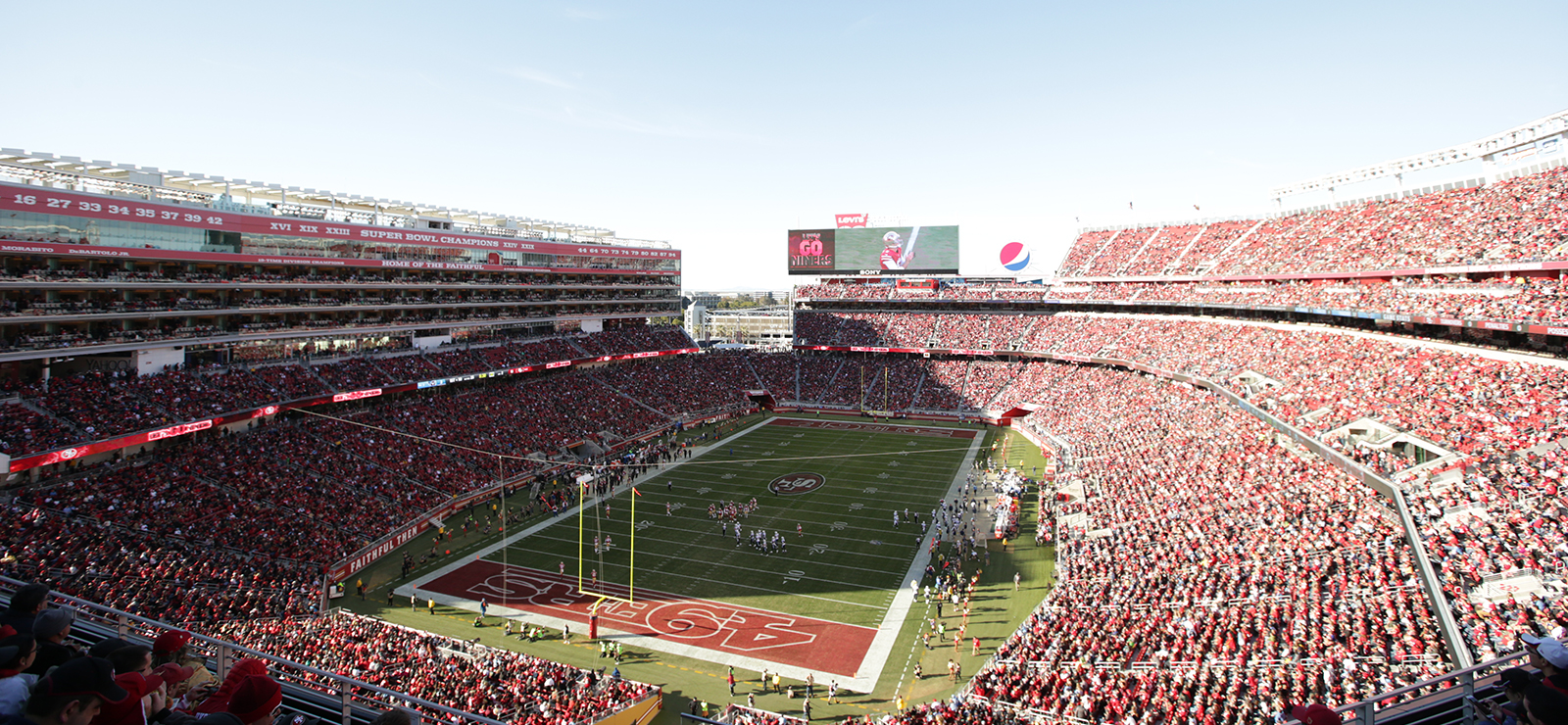 Levi Stadium Interactive Seating Chart