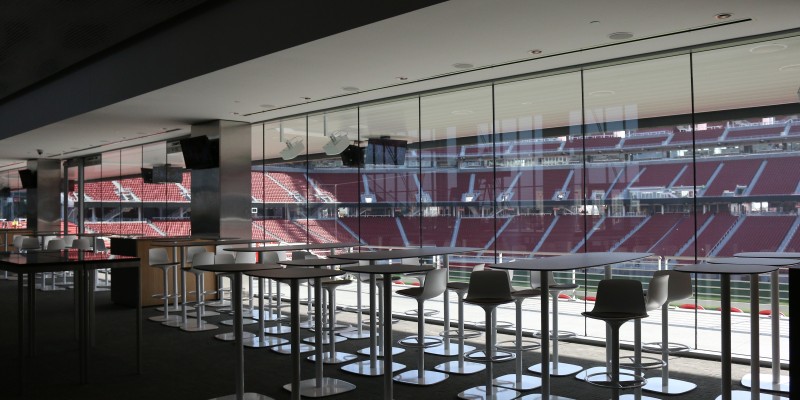 A WALK THROUGH OF LEVI'S®STADIUM CLUB SPACES - Levi's® Stadium