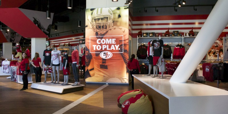 49ers team store near me