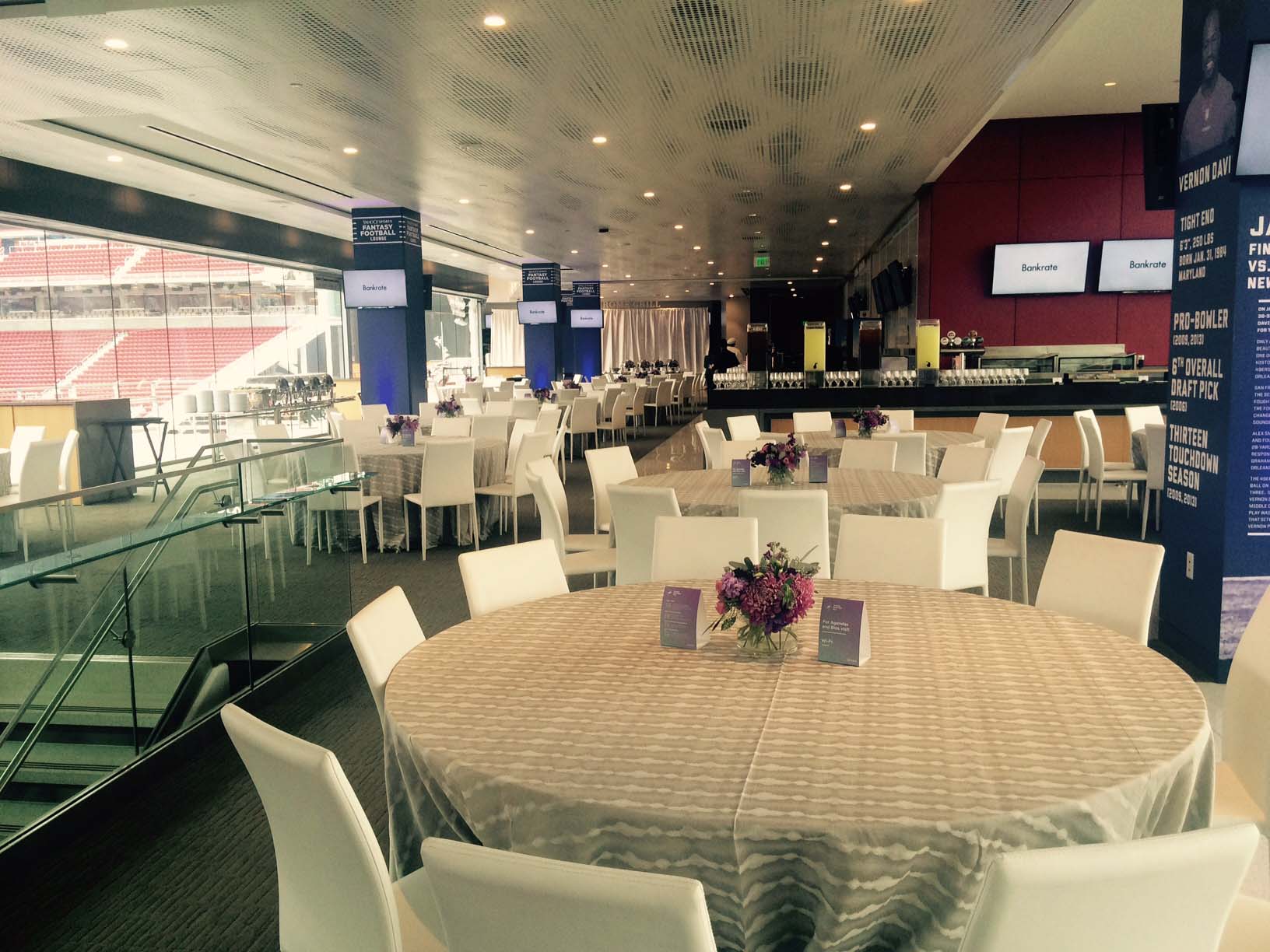 Introducir 65+ imagen yahoo fantasy football lounge levi’s stadium