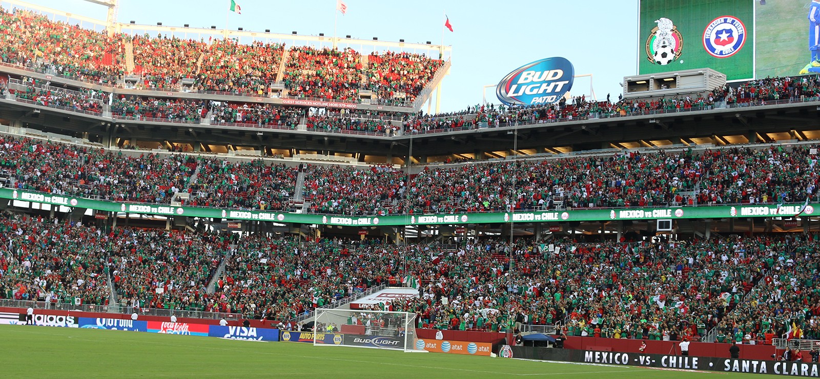 Mexico vs. Chile-Marking Another Stadium First - Levi's® Stadium