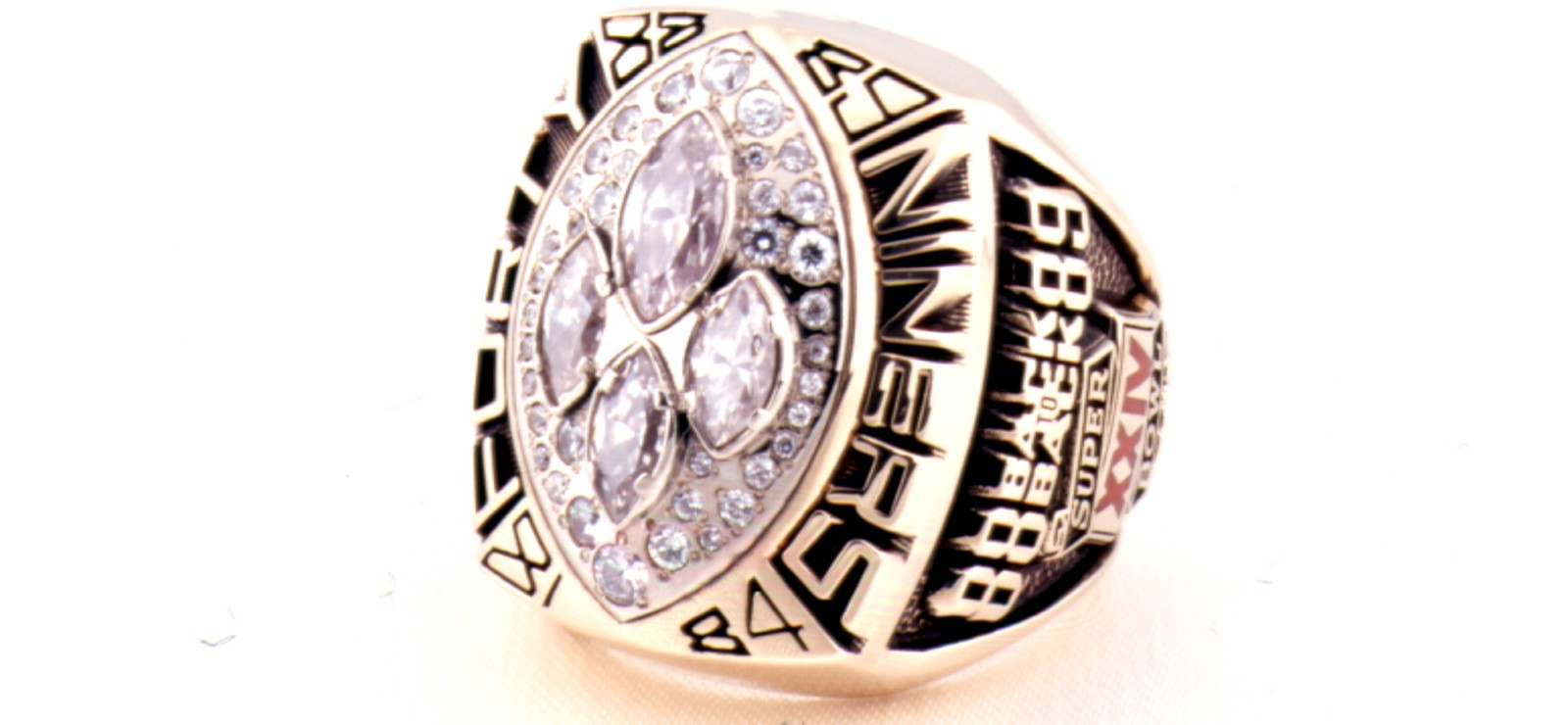 Lot Detail - San Francisco 49ers Super Bowl XXIV Ring Presented to Former  49er Player RC Owens