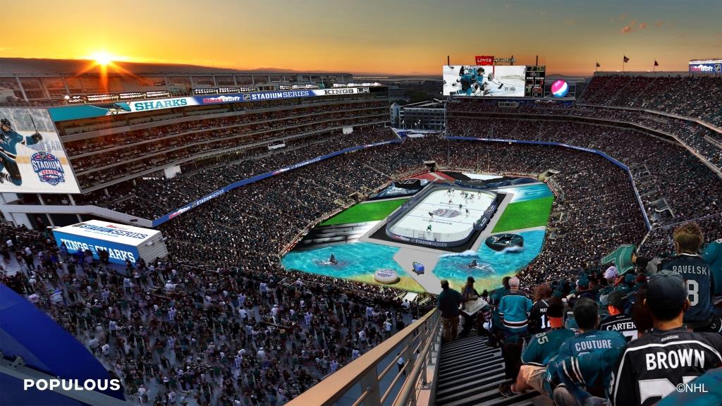 NHL unveils architectural rendering of 2015 Coors Light NHL Stadium Series  - Levi's® Stadium