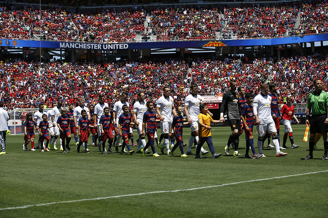 Manchester United vs. FC Barcelona Match