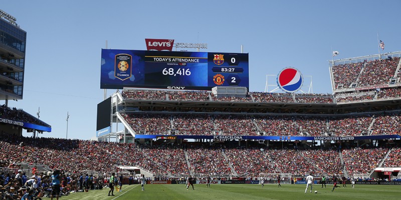 Best of the Manchester United vs. FC Barcelona Match - Levi's® Stadium