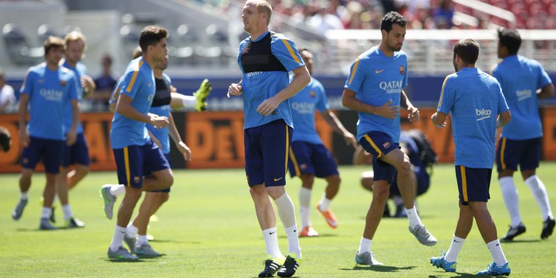 FC Barcelona Practice Photos