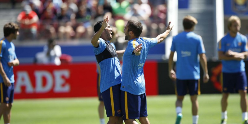 FC Barcelona Practice Photos