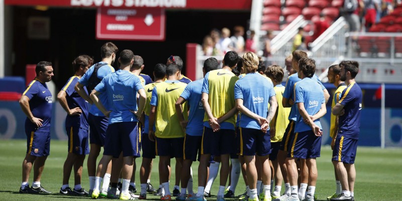 FC Barcelona Practice Photos