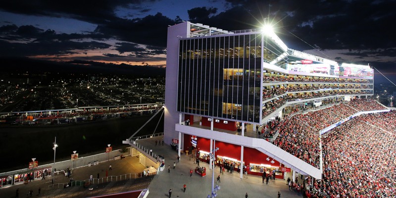 Stadium at Night