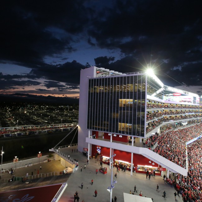 Stadium at Night