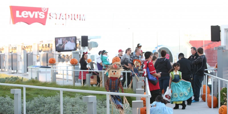 Levi's® Stadium Trick or Treat Tours