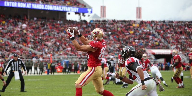 TE Garrett Celek