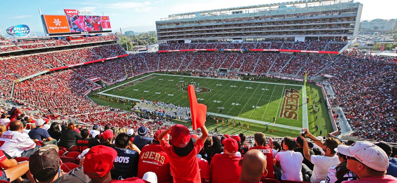 San Francisco 49ers Parking Lots & Passes at Levi's Stadium