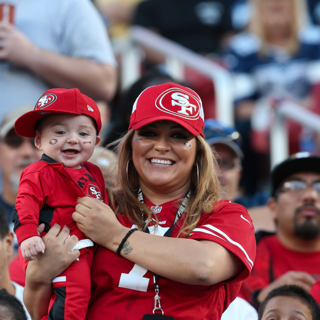 49ers Game Photo - Fans 3