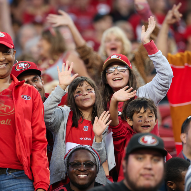 49ers Game Photo - Fans 2