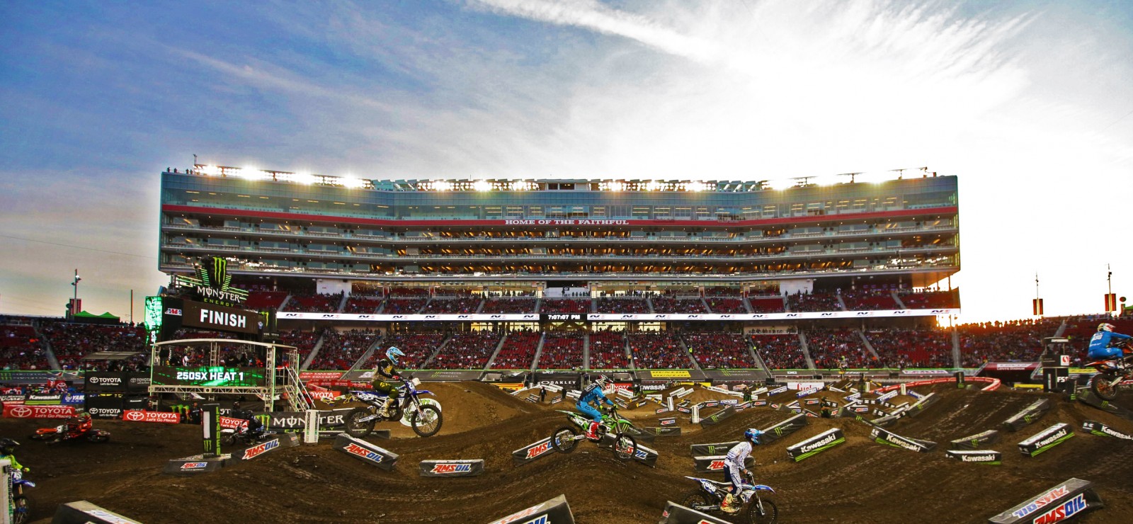 Photos From Supercross and Monster Jam - Levi's® Stadium