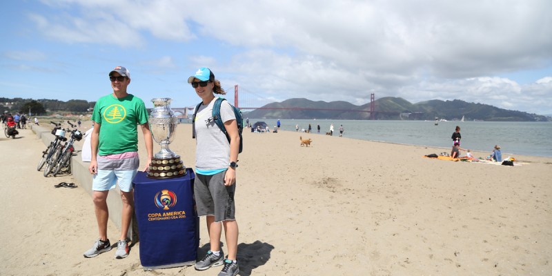 Photo Opportunity with the Official Copa Trophy