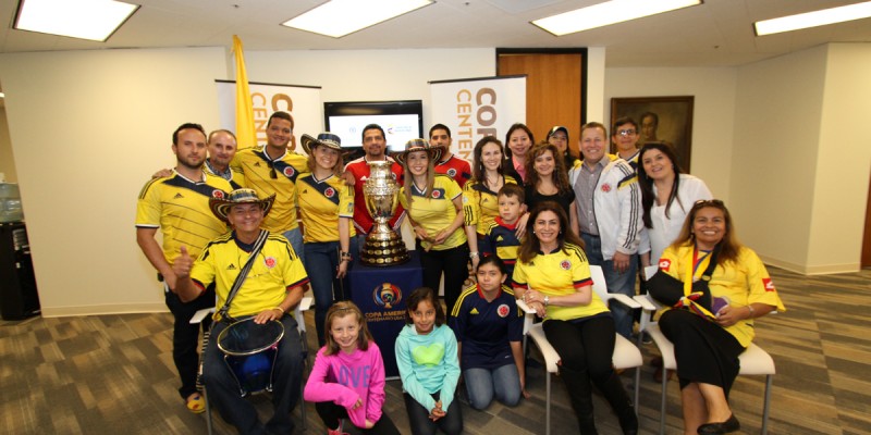 Photo Opportunity with the Official Copa Trophy