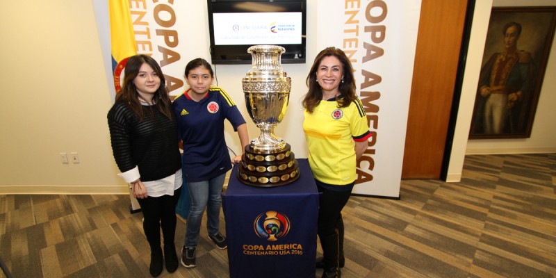 Photo Opportunity with the Official Copa Trophy