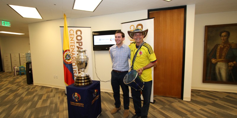 Photo Opportunity with the Official Copa Trophy
