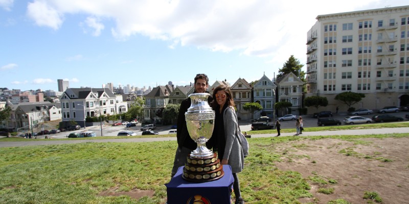 Photo Opportunity with the Official Copa Trophy