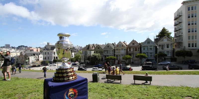 Photo Opportunity with the Official Copa Trophy