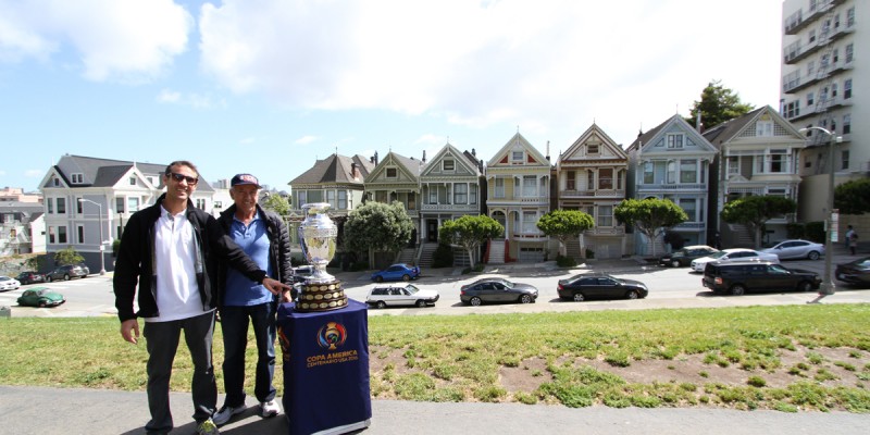 Photo Opportunity with the Official Copa Trophy