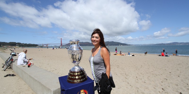 Photo Opportunity with the Official Copa Trophy