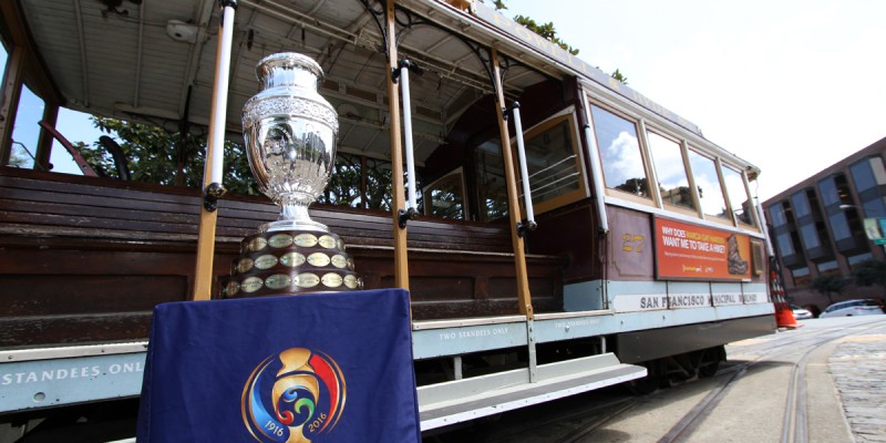 Photo Opportunity with the Official Copa Trophy