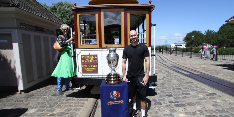 Photo Opportunity with the Official Copa Trophy