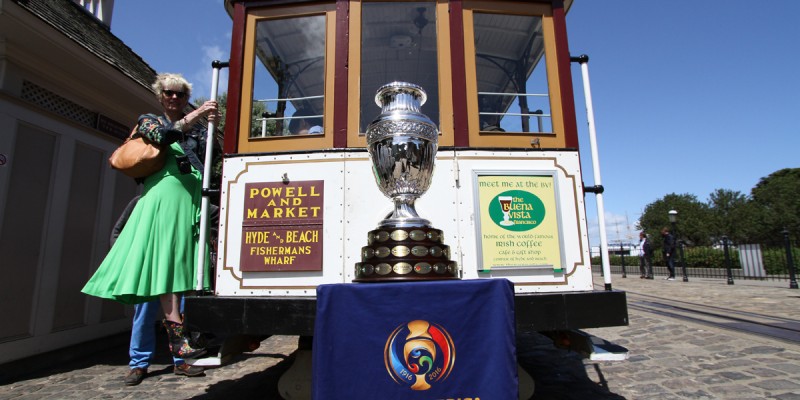 Photo Opportunity with the Official Copa Trophy