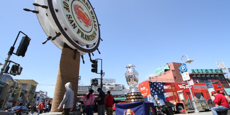 Photo Opportunity with the Official Copa Trophy