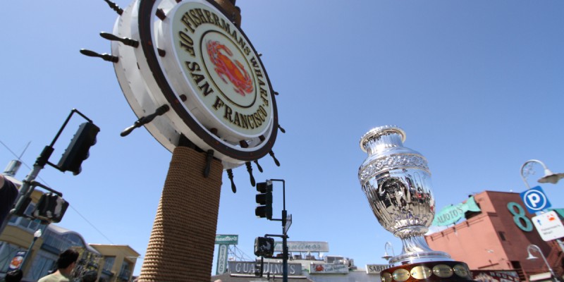 Photo Opportunity with the Official Copa Trophy