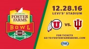 2016 Foster Farms Bowl - Utah vs. Indiana