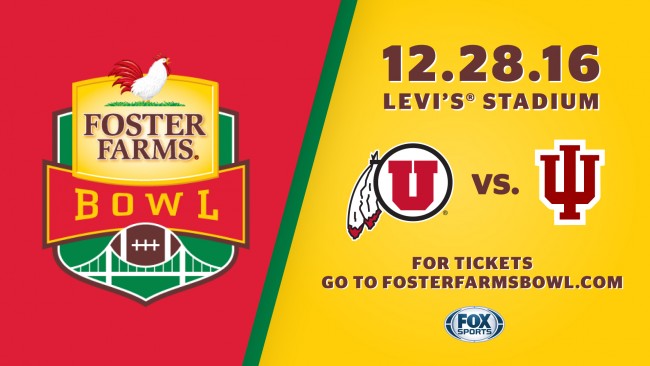 2016 Foster Farms Bowl - Utah vs. Indiana