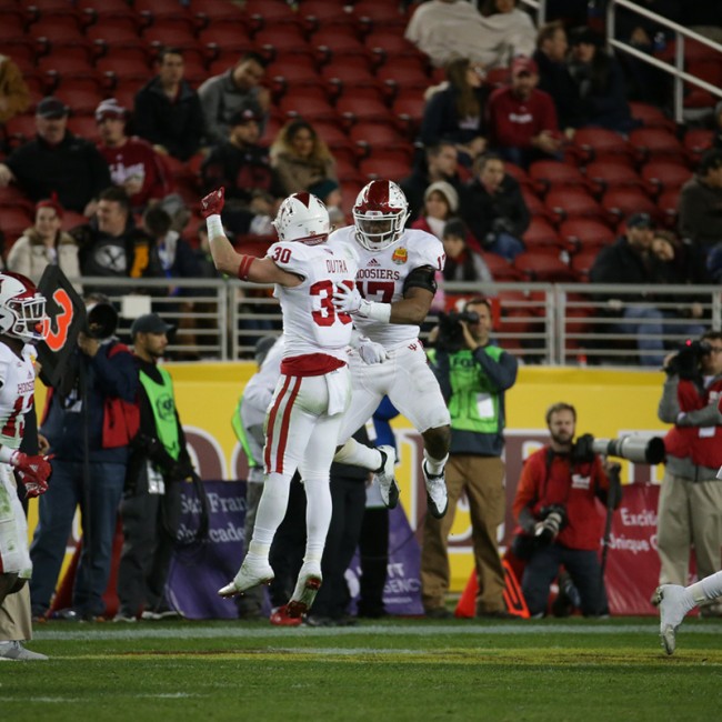 Foster Farms Bowl #19 Utah vs. Indiana 43