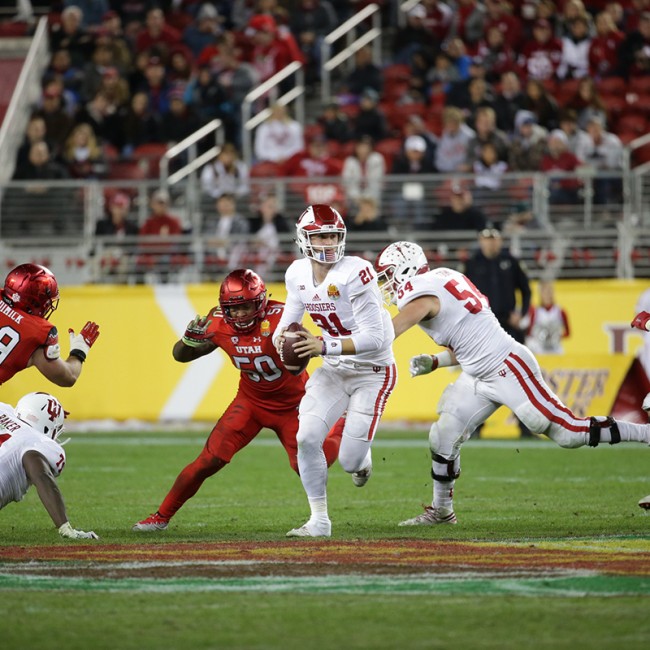 Foster Farms Bowl #19 Utah vs. Indiana 45