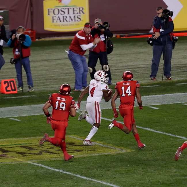 Foster Farms Bowl #19 Utah vs. Indiana 25