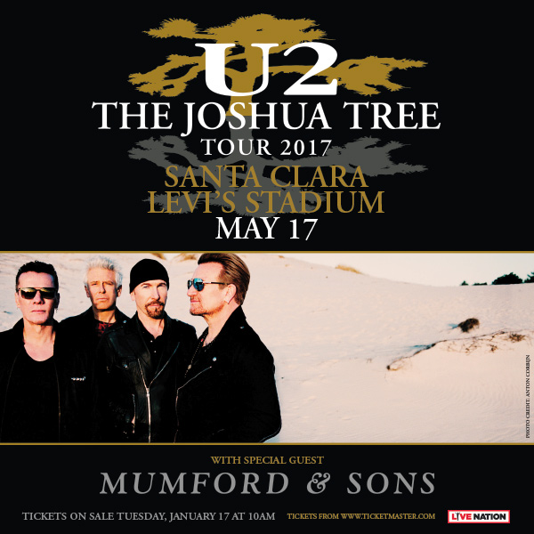 U2: The Joshua Tree Tour - Levi's® Stadium