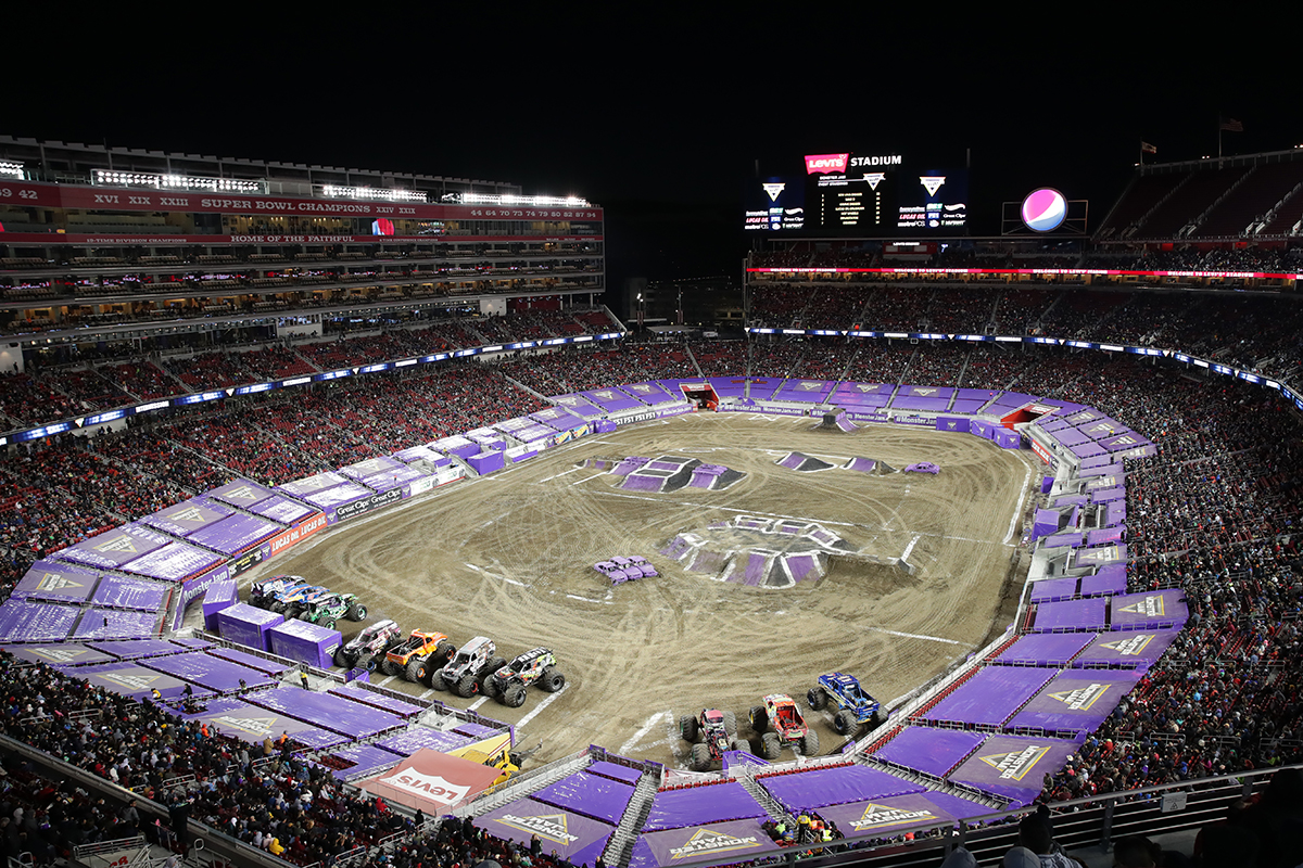 Levi Stadium Seating Chart Monster Jam