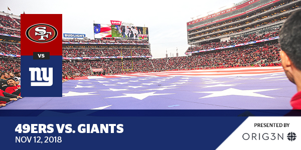 49ers vs. Giants - Levi's® Stadium