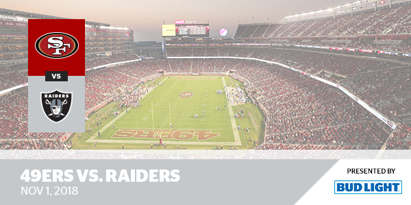 49ers vs. Raiders - Levi's® Stadium