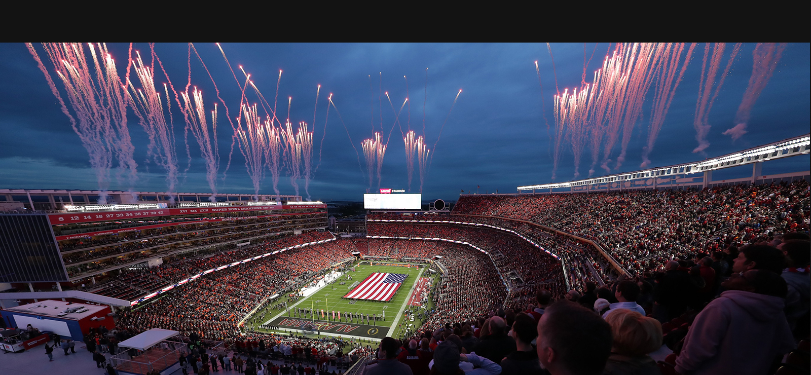 2019 College Football Playoff National Championship: Clemson 44 - Alabama  16 - Levi's® Stadium