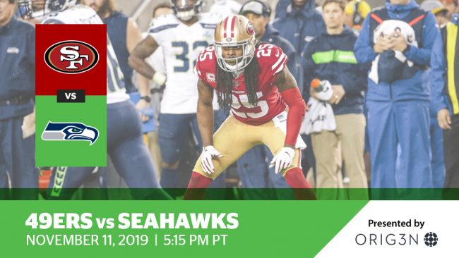 seattle seahawks vs 49ers