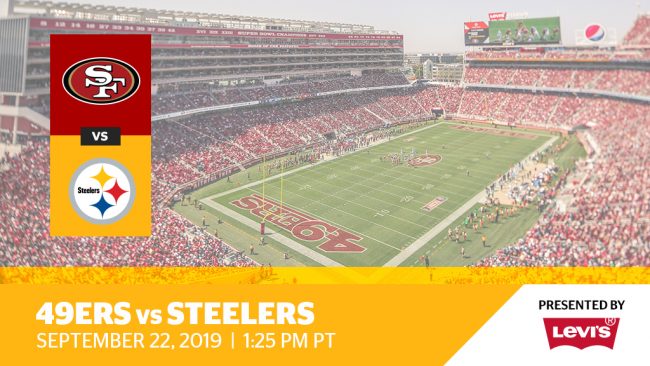 Week 3: 49ers vs. Steelers