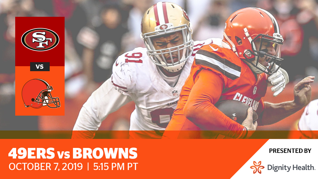 49ers vs Browns - Levi's® Stadium